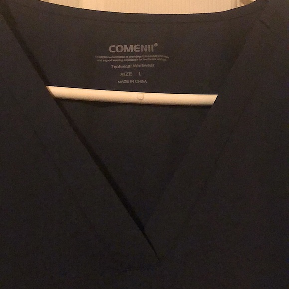 Comenii scrubs large new dark charcoal almost black - Picture 5 of 5